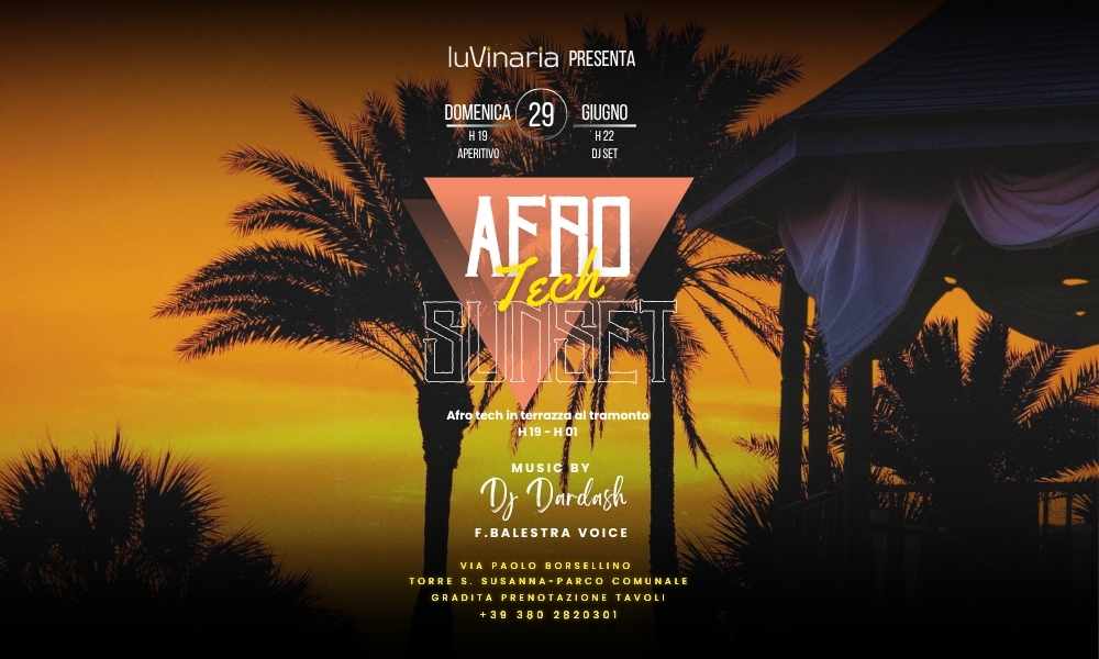 Benvenuti agli eventi magici in terrazza